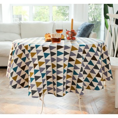 Wholesale New Round Nordic Style Table Cloth