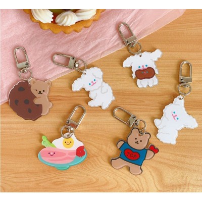 Cute and Exquisite Cartoon Key Chain Schoolbag Hanging Decoration Handbag Decoration Key Chain